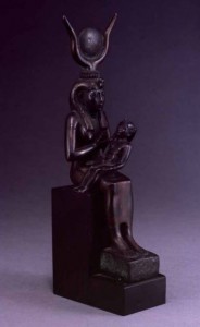 Isis suckling the infant Horus