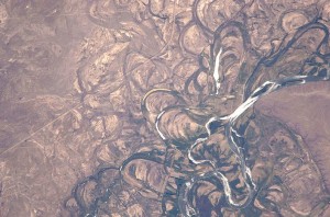 Meanders of the Rio Negro (Argentina)